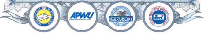 apwu, nalc, npmhu, nrlca postal unions