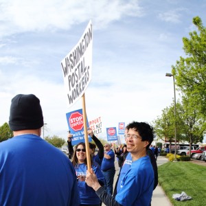 David Yao at Boise Staples rally in April 2014