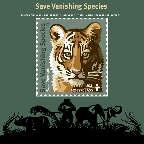 Helping endangered wildlife species one stamp at a time