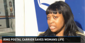Video: South Carolina Mail Carrier saves another person while on route