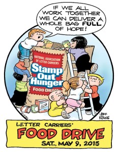 Video: Letter Carriers’ ‘Stamp Out Hunger’ Food Drive 2015