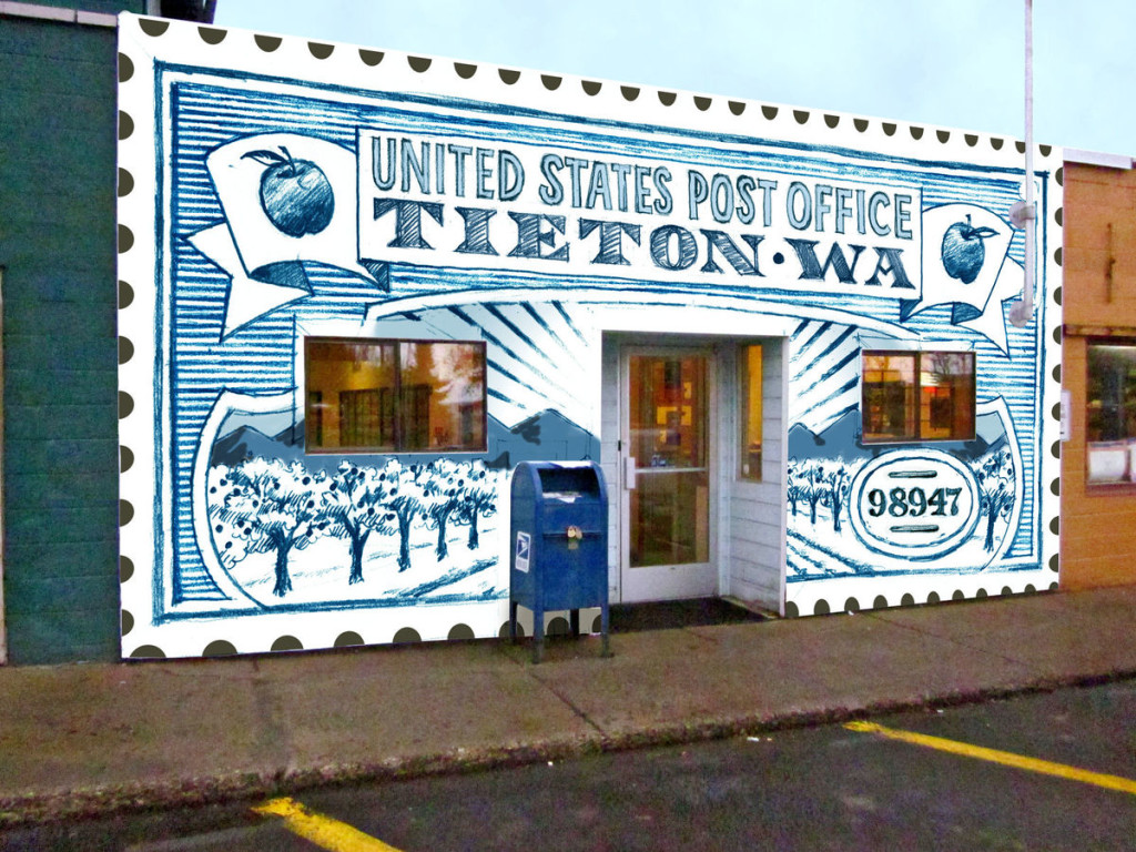 Kickstarter campaign to create "coolest post office in America" in Tieton WA