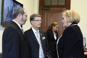 Senator McCaskill questions whether Postal Service is operating efficiently compared to UPS, FedEx