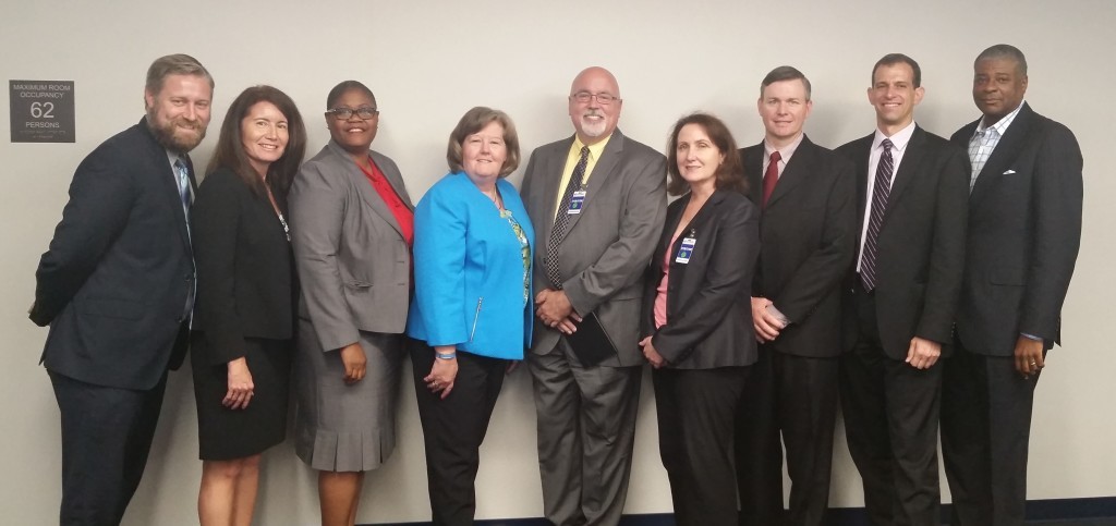 Delegation from A Grand Alliance to Save Our Public Postal Service meets with Postmaster General