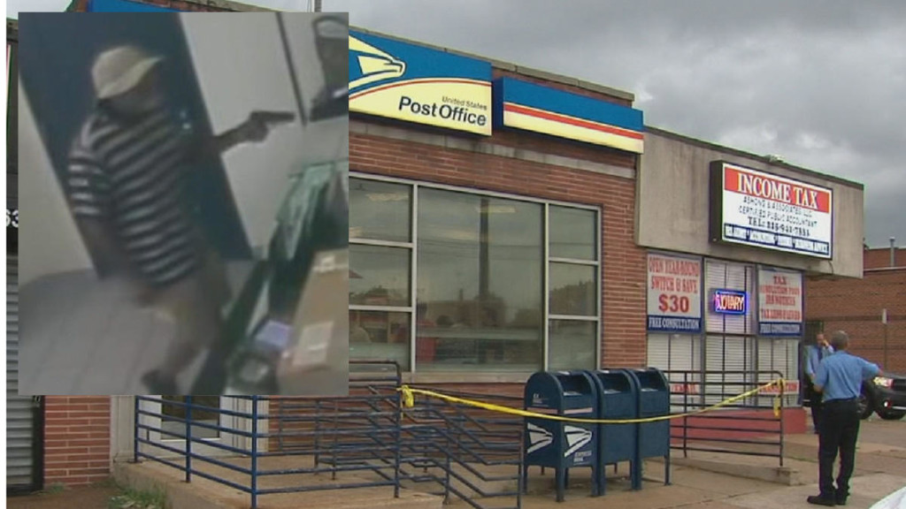 Video: Armed man robs Northeast Philadelphia post office