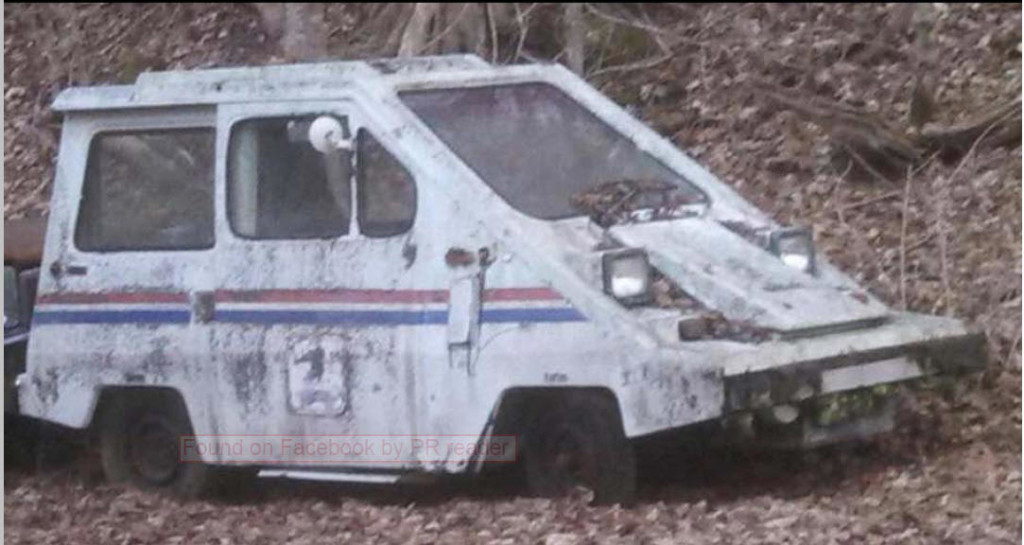 Photo: Futuristic-Looking USPS Mail Delivery Vehicle from 1970s?