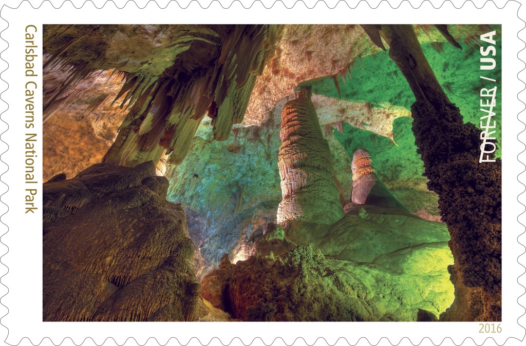 USPS: Carlsbad Caverns is 5th stamp celebrated in National Parks series