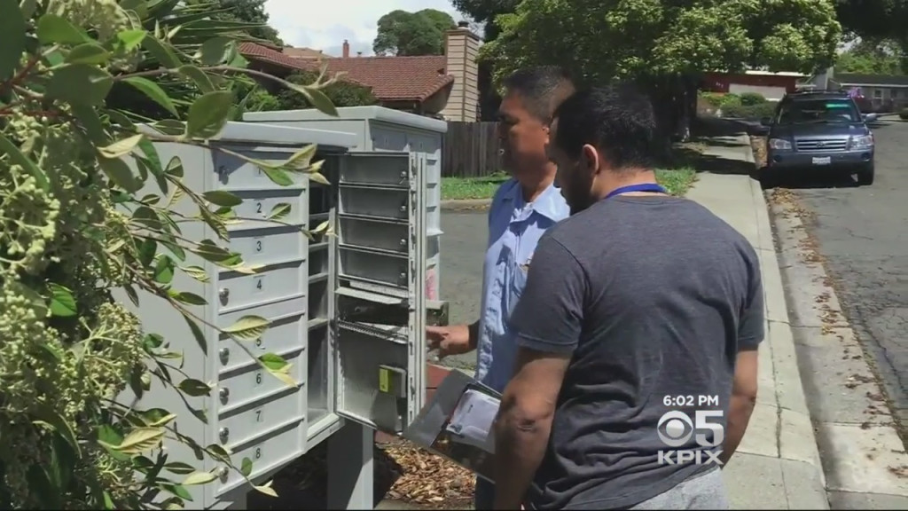 Video: Mailbox Theft Plagues Vallejo CA Residents