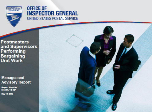 OIG recommends USPS monitor management performing craft work and vacancies 