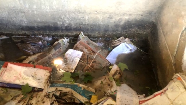 Video: Stinky situation! Postal Employee dumps mail into sewer in Washington DC
