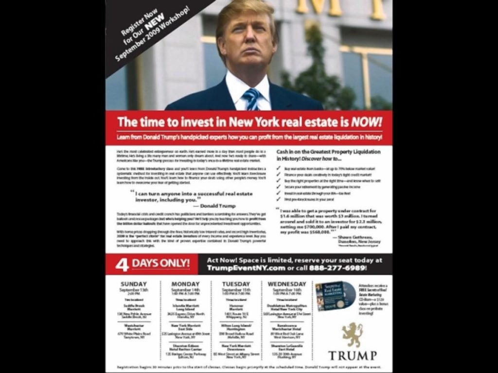 New York Judge halts retired postal worker's Trump University lawsuit