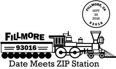 Date Meets Zip Code Event at Fillmore CA Post Office