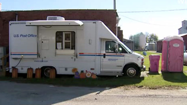 post office truck