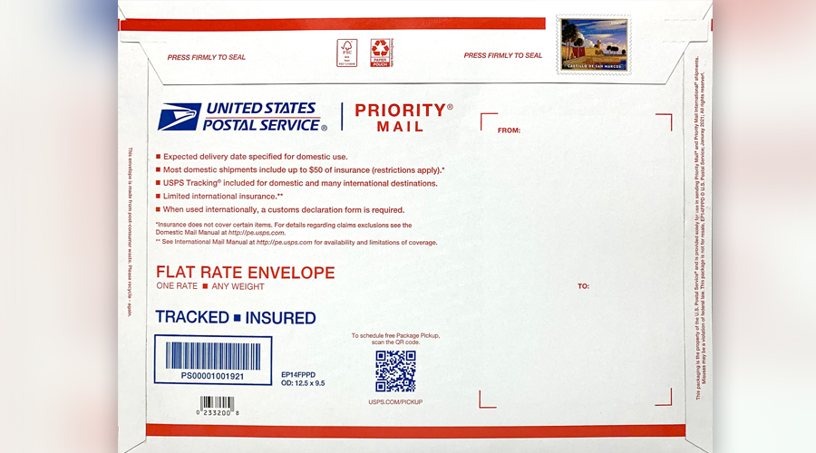 Postage for Large Envelopes & Flats