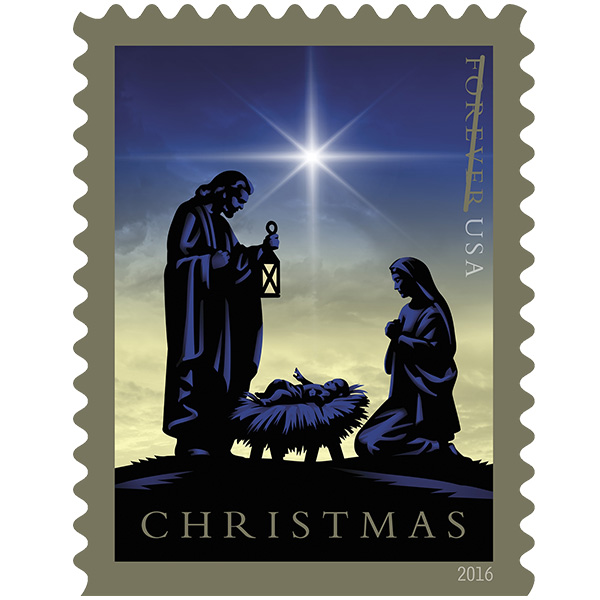 USPS Nativity Forever Stamp Dedicated