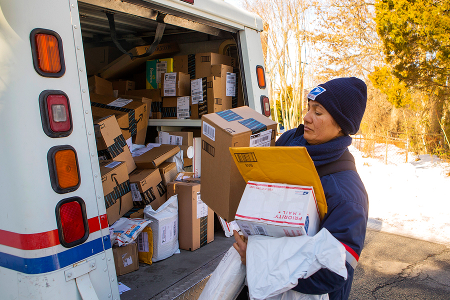 USPS will deliver over 20 million packages per day this holiday season