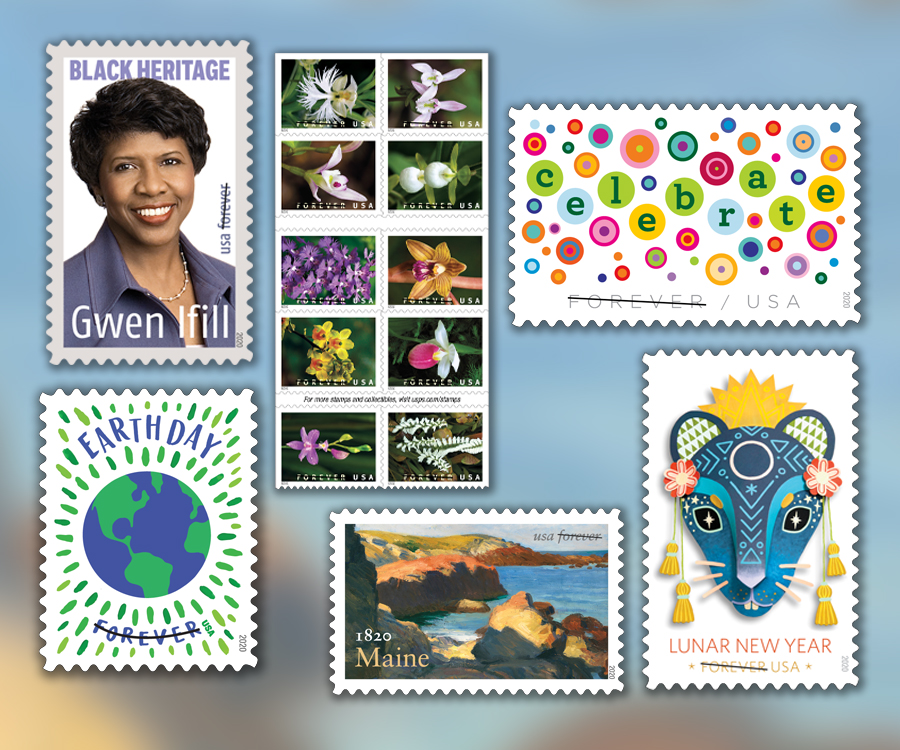 USPS announce release dates for several 2020 stamps